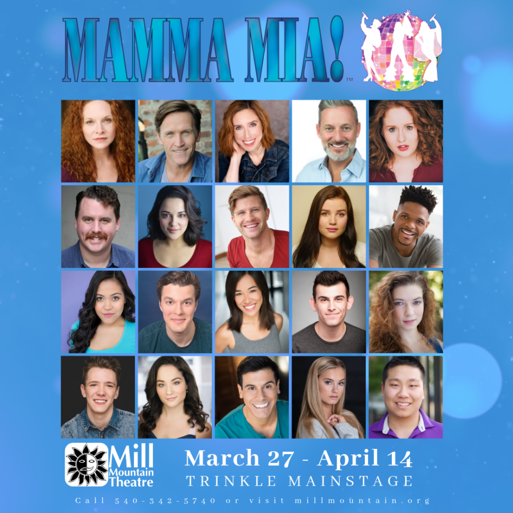 Mamma Mia! Cast Collage (1) — Mill Mountain Theatre