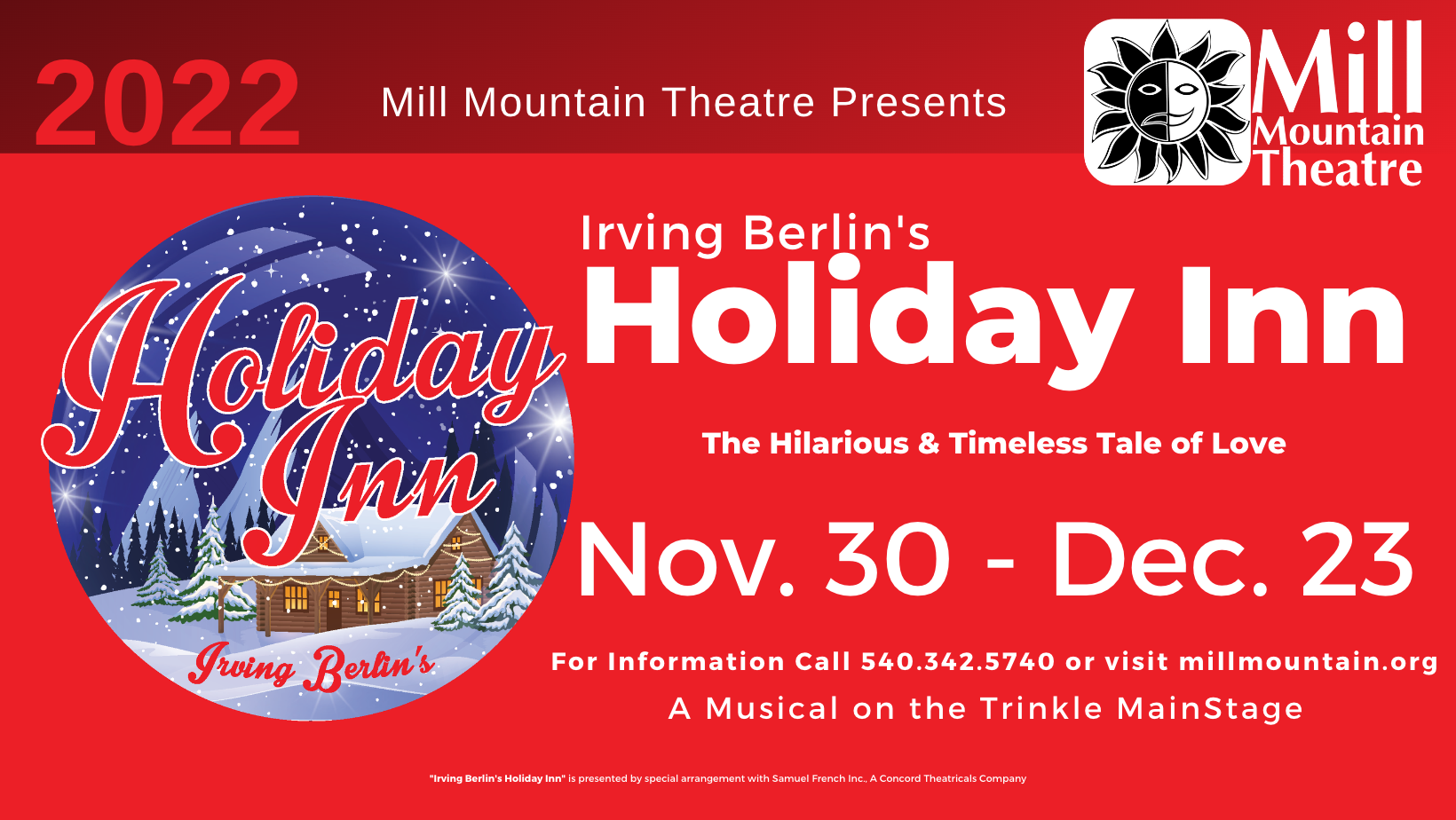 Holiday Inn at Mill Mountain Theatre - Mill Mountain Theatre