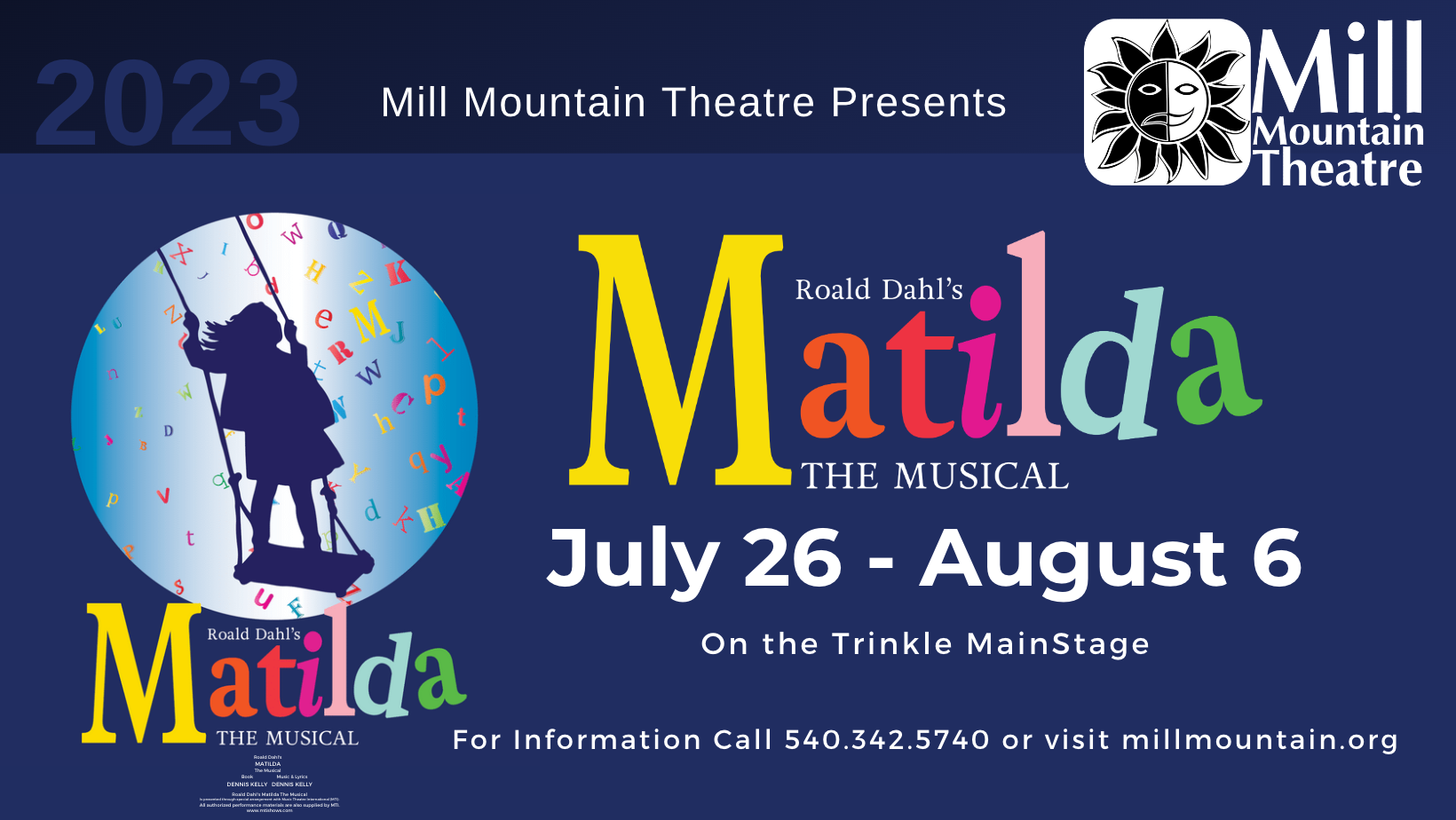 Matilda Roald Dahl Musical