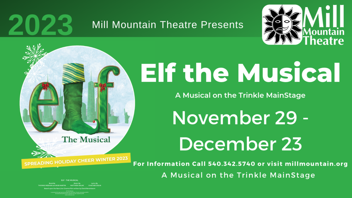 The Cast of Mill Mountain Theatre’s “Elf the Musical”